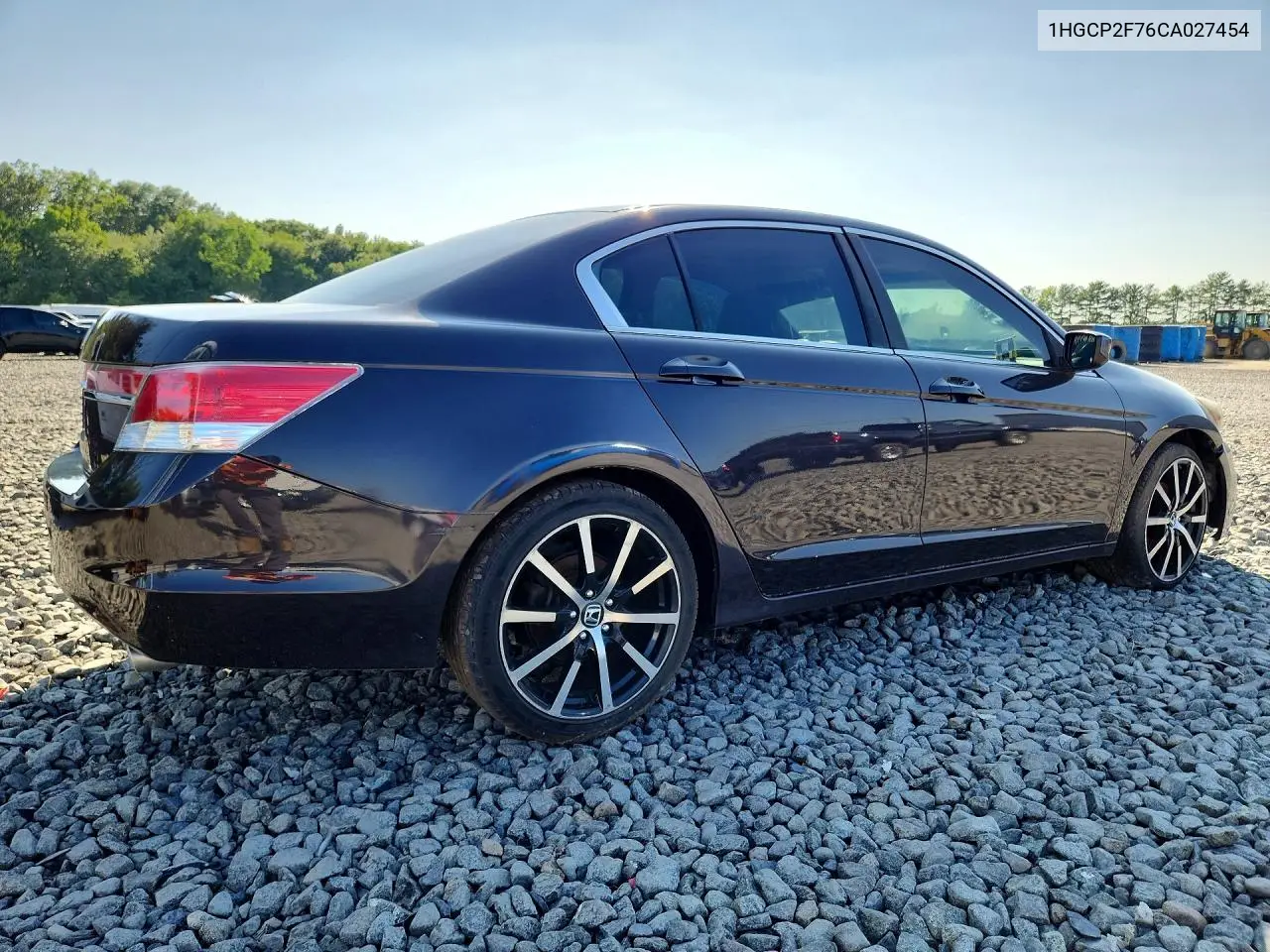 2012 Honda Accord Ex VIN: 1HGCP2F76CA027454 Lot: 85633535