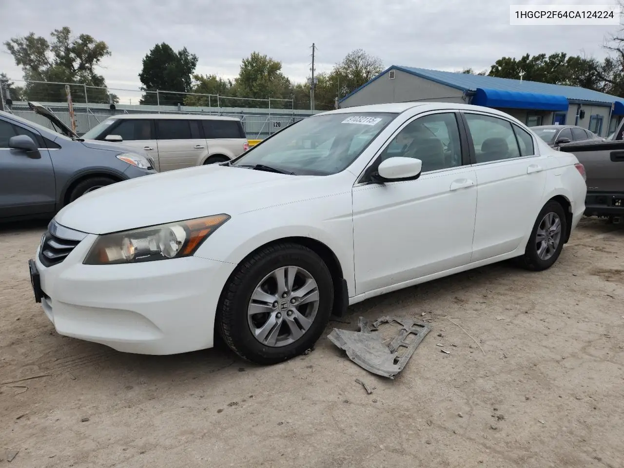 1HGCP2F64CA124224 2012 Honda Accord Se