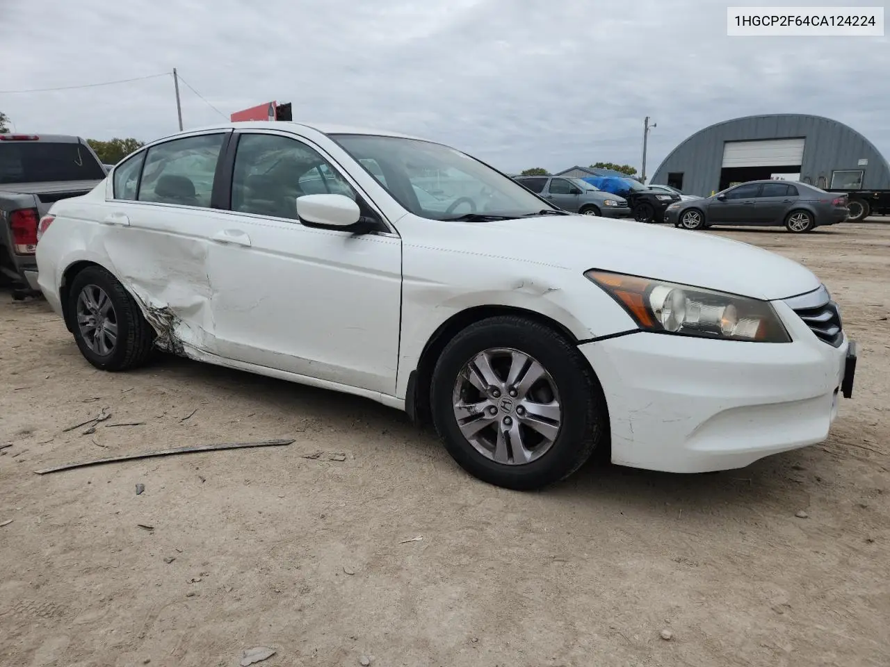1HGCP2F64CA124224 2012 Honda Accord Se
