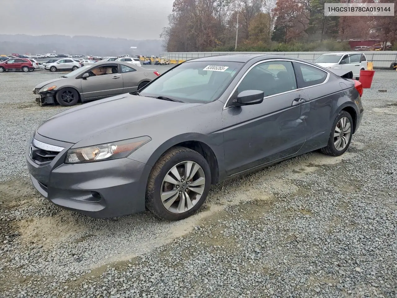 1HGCS1B78CA019144 2012 Honda Accord Ex