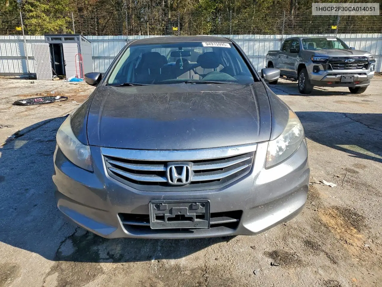 1HGCP2F30CA014051 2012 Honda Accord Lx