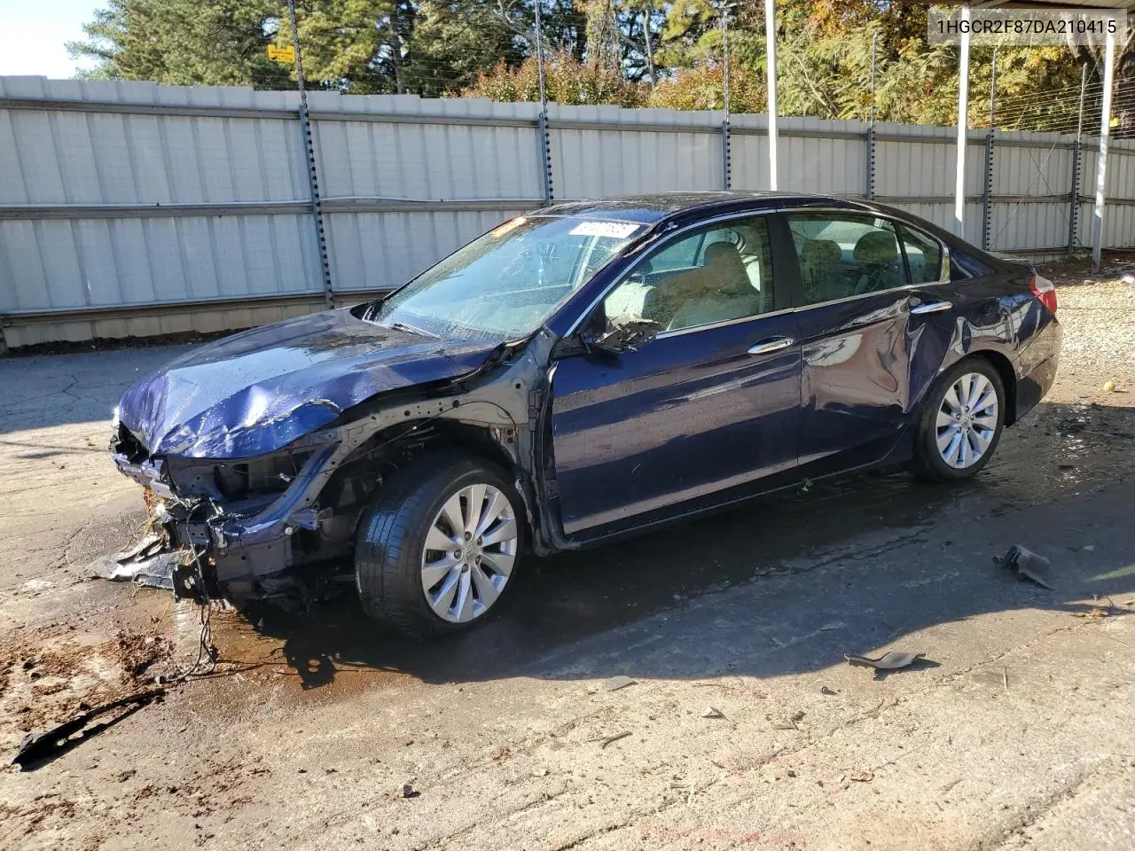 1HGCR2F87DA210415 2013 Honda Accord Exl