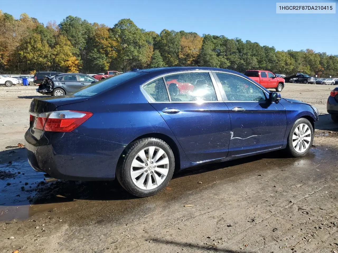 1HGCR2F87DA210415 2013 Honda Accord Exl