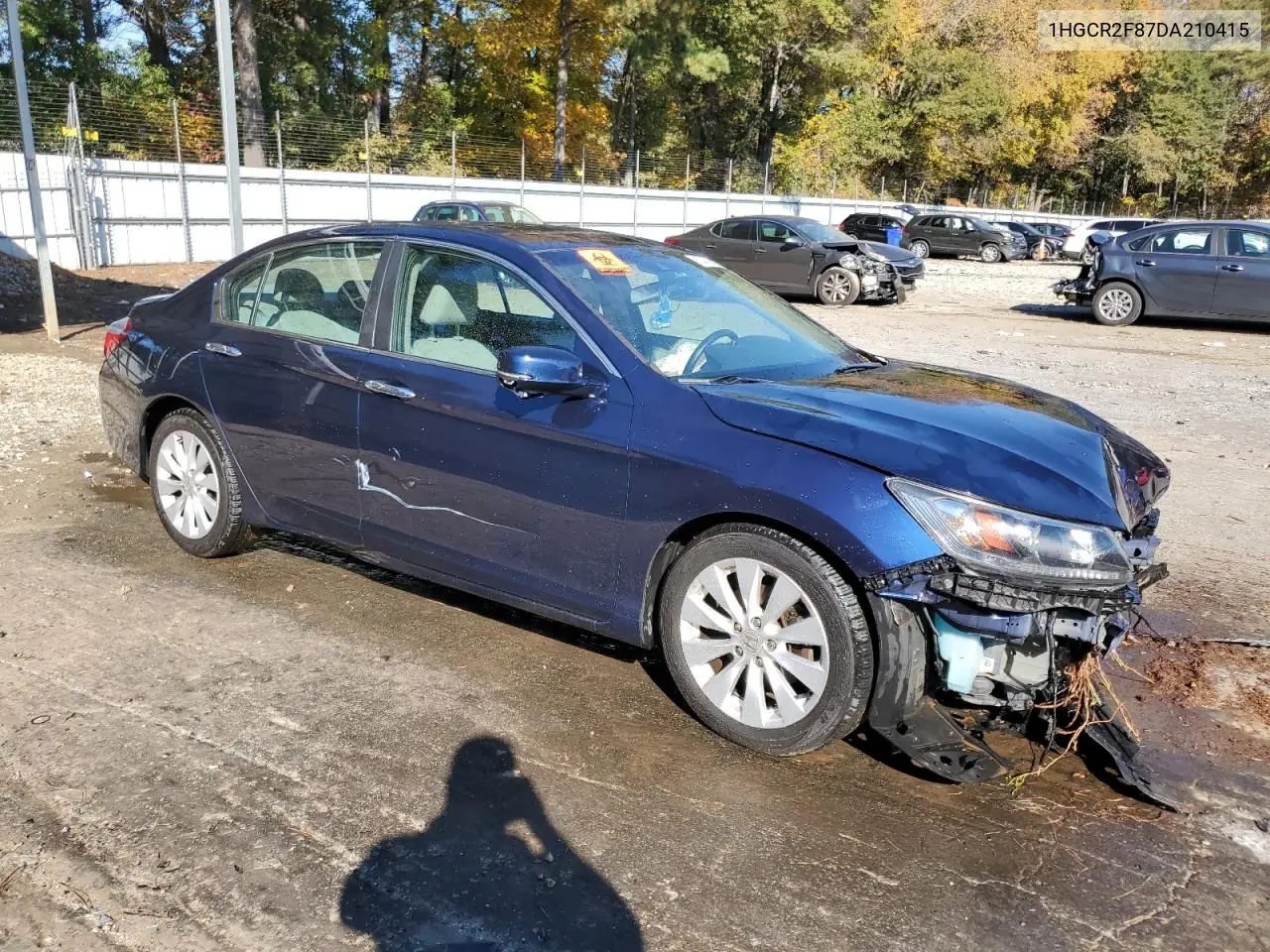1HGCR2F87DA210415 2013 Honda Accord Exl