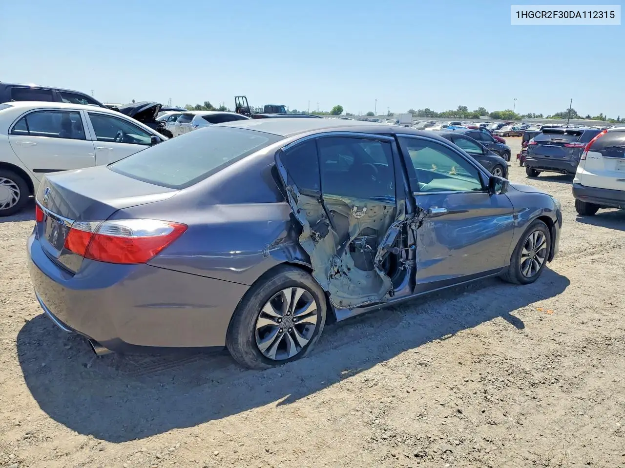 1HGCR2F30DA112315 2013 Honda Accord Lx