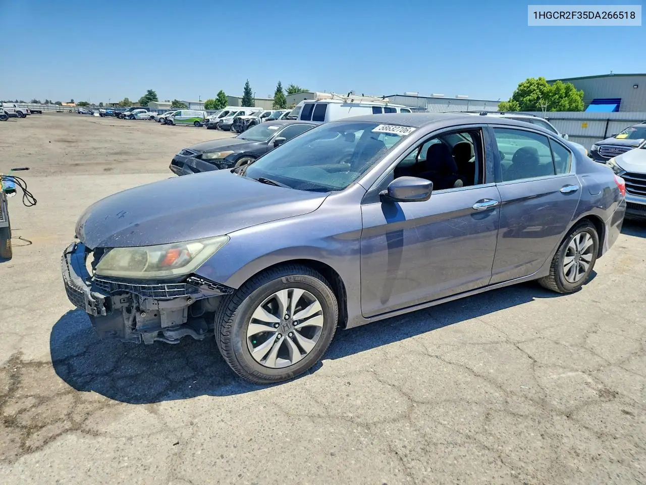 2013 Honda Accord Lx VIN: 1HGCR2F35DA266518 Lot: 58632706