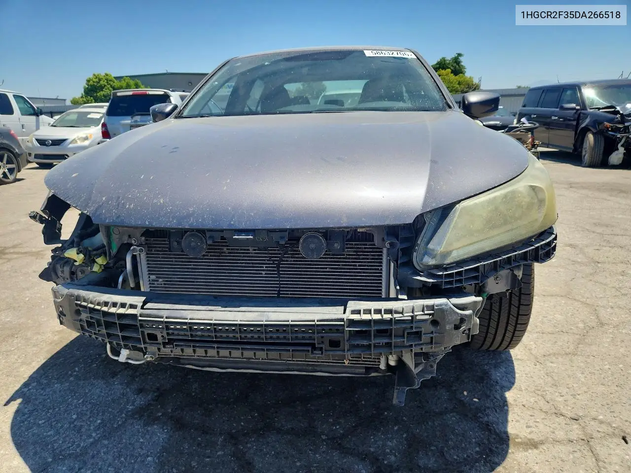 2013 Honda Accord Lx VIN: 1HGCR2F35DA266518 Lot: 58632706