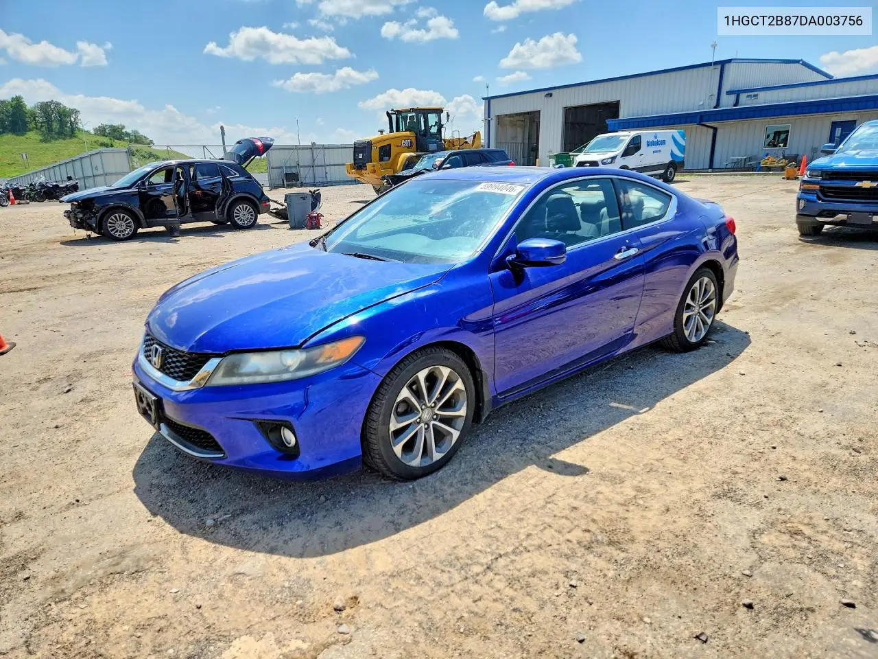 2013 Honda Accord Exl VIN: 1HGCT2B87DA003756 Lot: 59994046