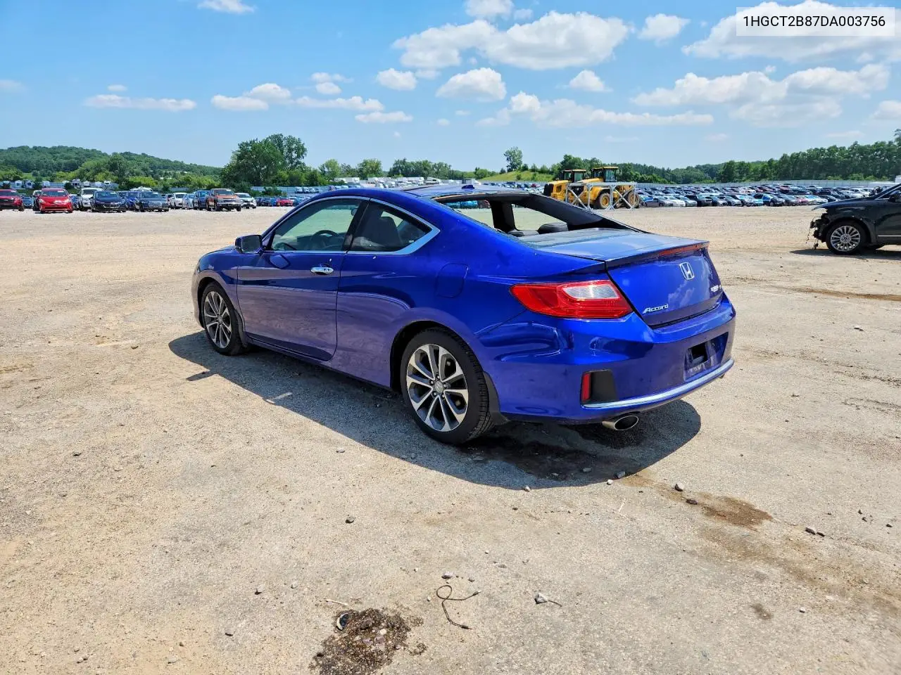 2013 Honda Accord Exl VIN: 1HGCT2B87DA003756 Lot: 59994046