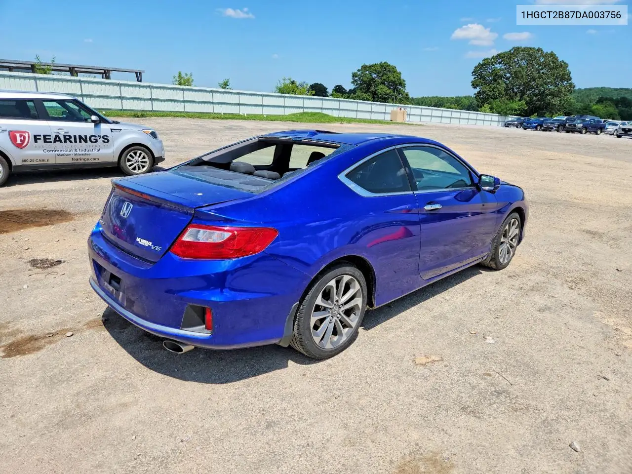 2013 Honda Accord Exl VIN: 1HGCT2B87DA003756 Lot: 59994046