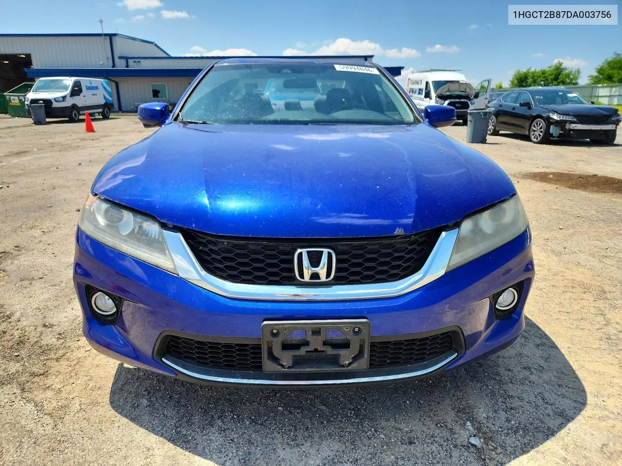 2013 Honda Accord Exl VIN: 1HGCT2B87DA003756 Lot: 59994046