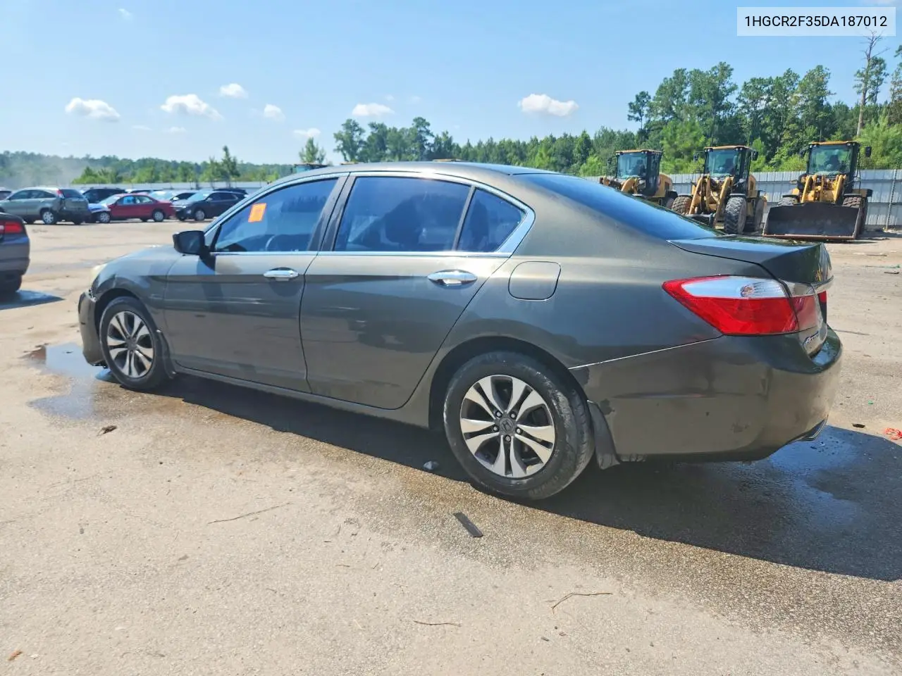 2013 Honda Accord Lx VIN: 1HGCR2F35DA187012 Lot: 60055656