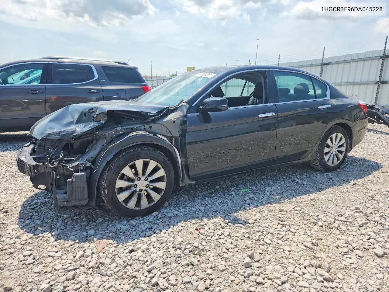 2013 Honda Accord Touring VIN: 1HGCR3F96DA045228 Lot: 61037596