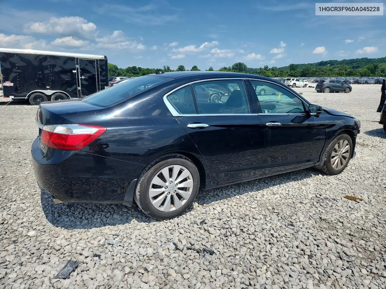 2013 Honda Accord Touring VIN: 1HGCR3F96DA045228 Lot: 61037596