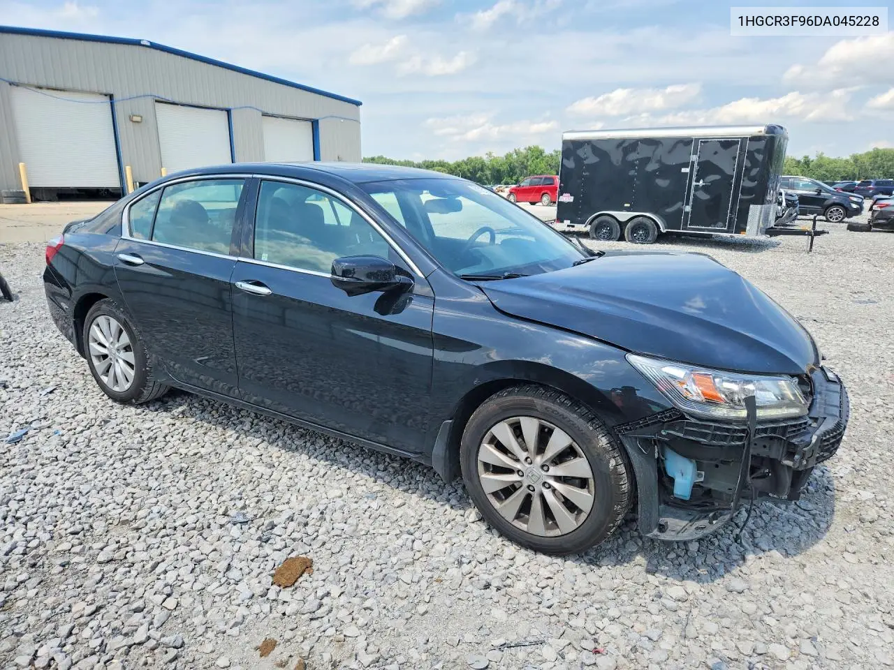 2013 Honda Accord Touring VIN: 1HGCR3F96DA045228 Lot: 61037596
