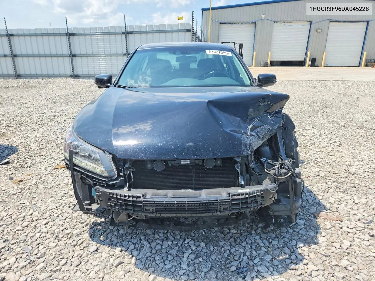 2013 Honda Accord Touring VIN: 1HGCR3F96DA045228 Lot: 61037596