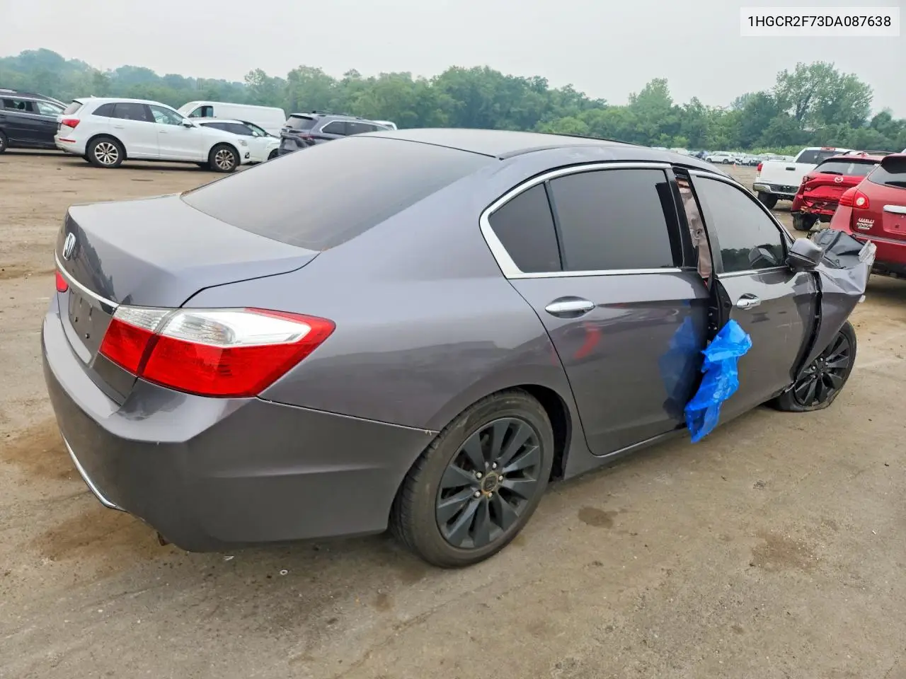 2013 Honda Accord Ex VIN: 1HGCR2F73DA087638 Lot: 61676596