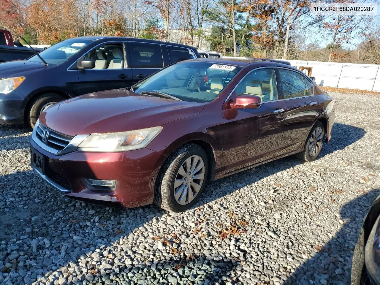 1HGCR3F88DA020287 2013 Honda Accord Exl