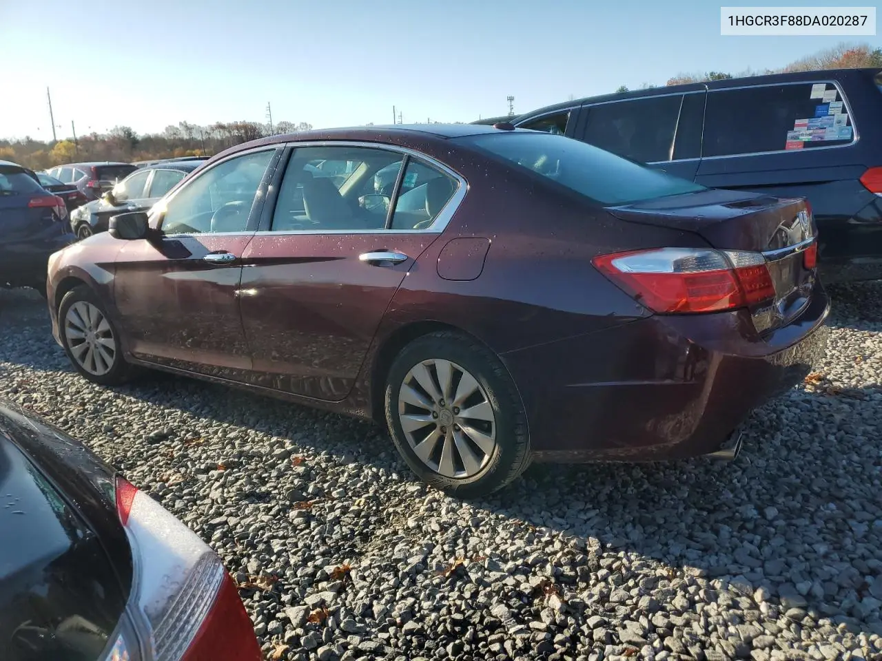 1HGCR3F88DA020287 2013 Honda Accord Exl