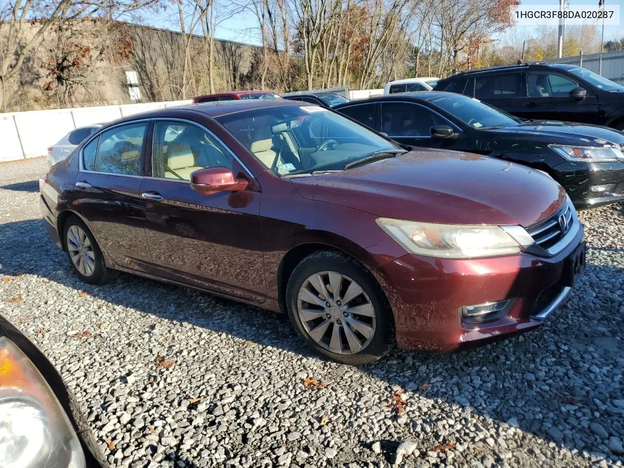 1HGCR3F88DA020287 2013 Honda Accord Exl