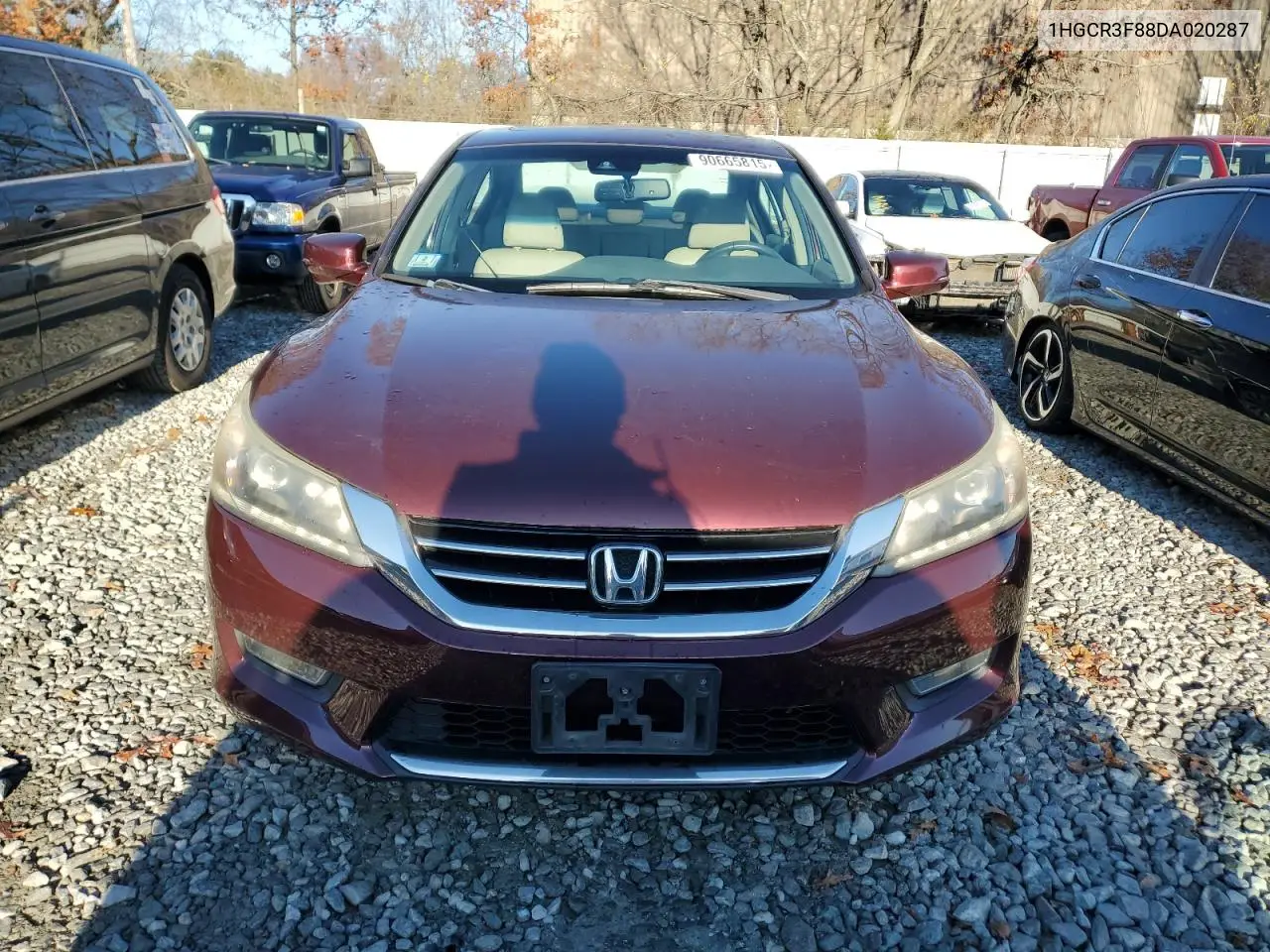 1HGCR3F88DA020287 2013 Honda Accord Exl