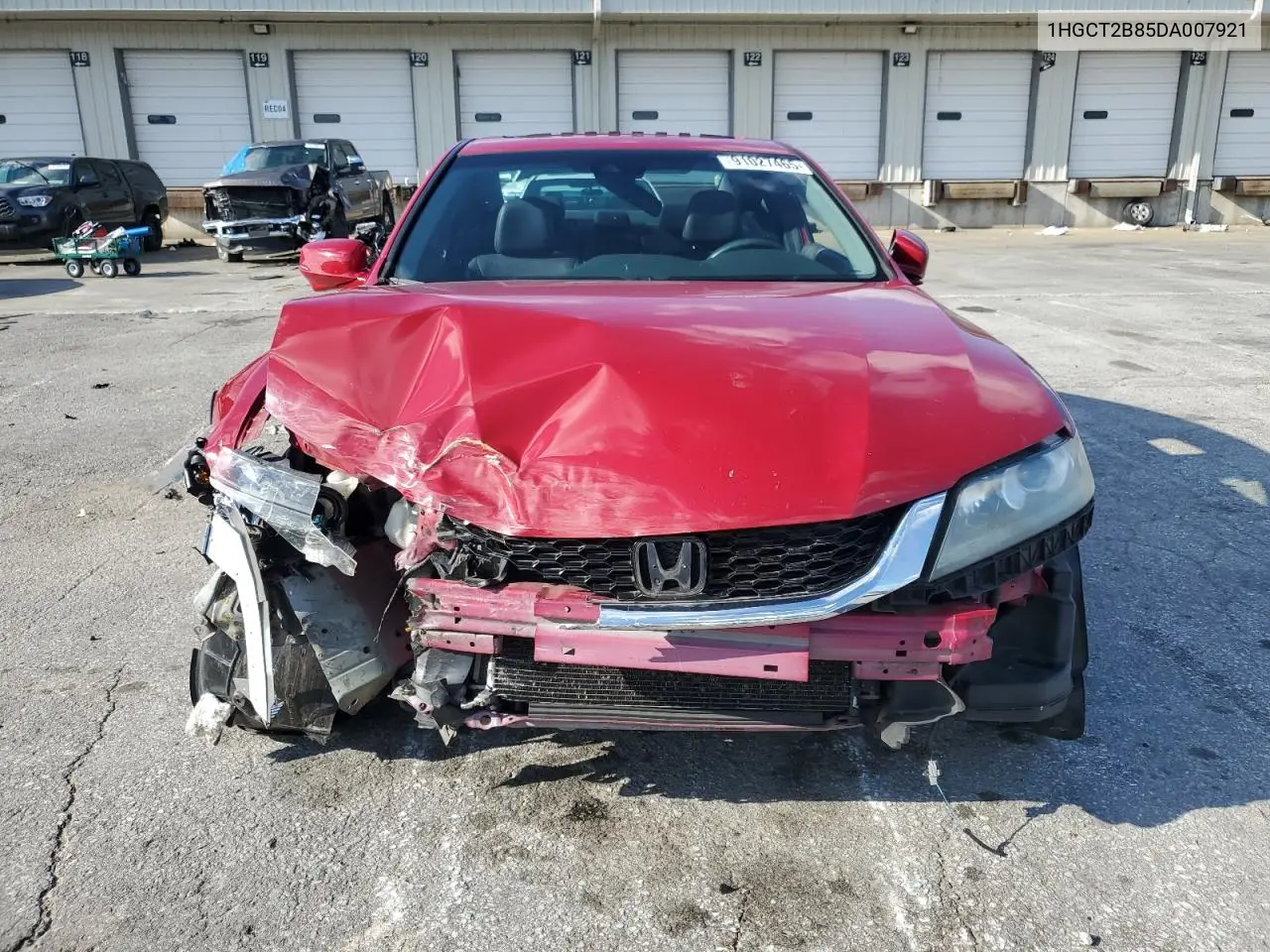 1HGCT2B85DA007921 2013 Honda Accord Exl