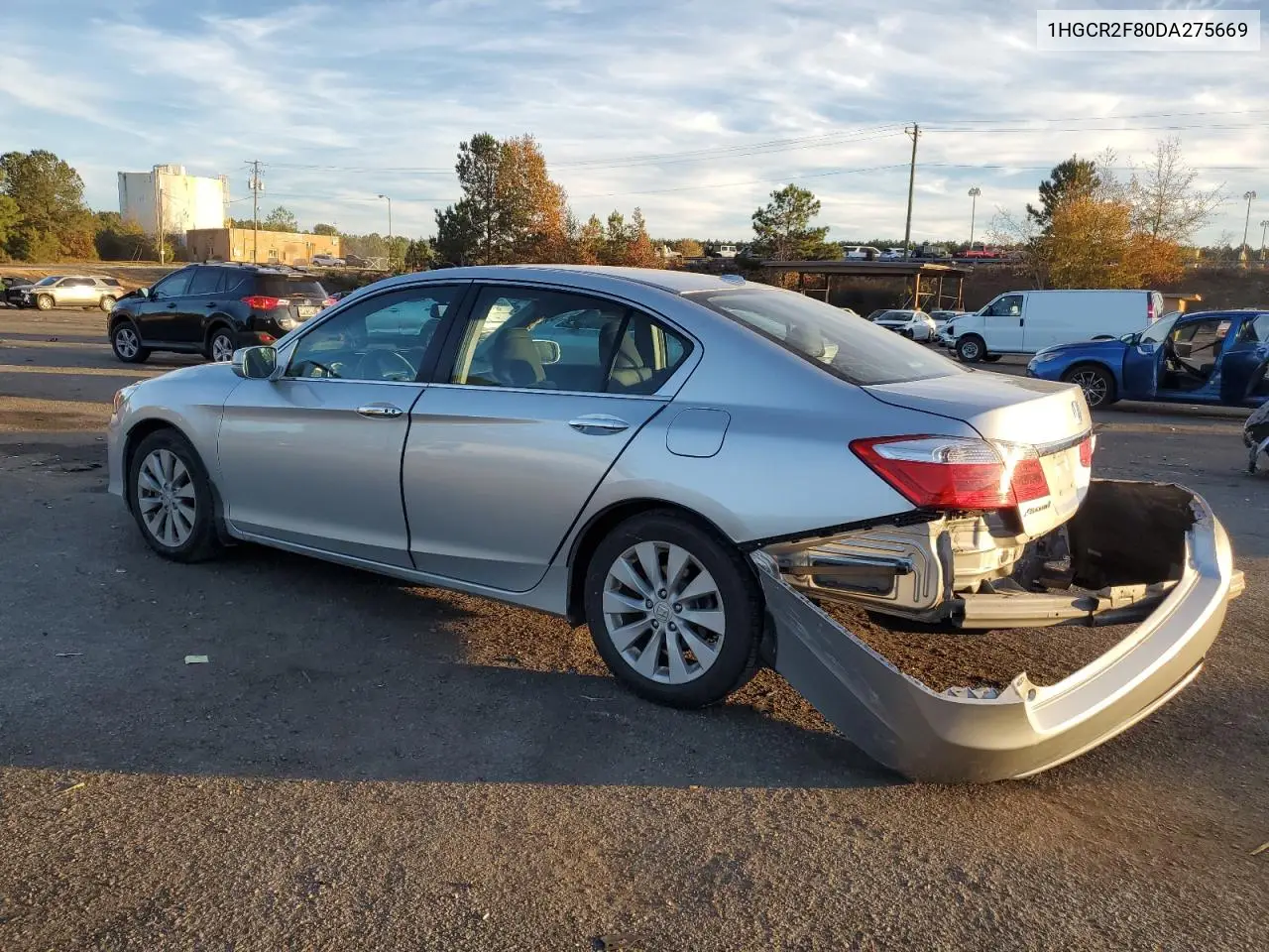 1HGCR2F80DA275669 2013 Honda Accord Exl