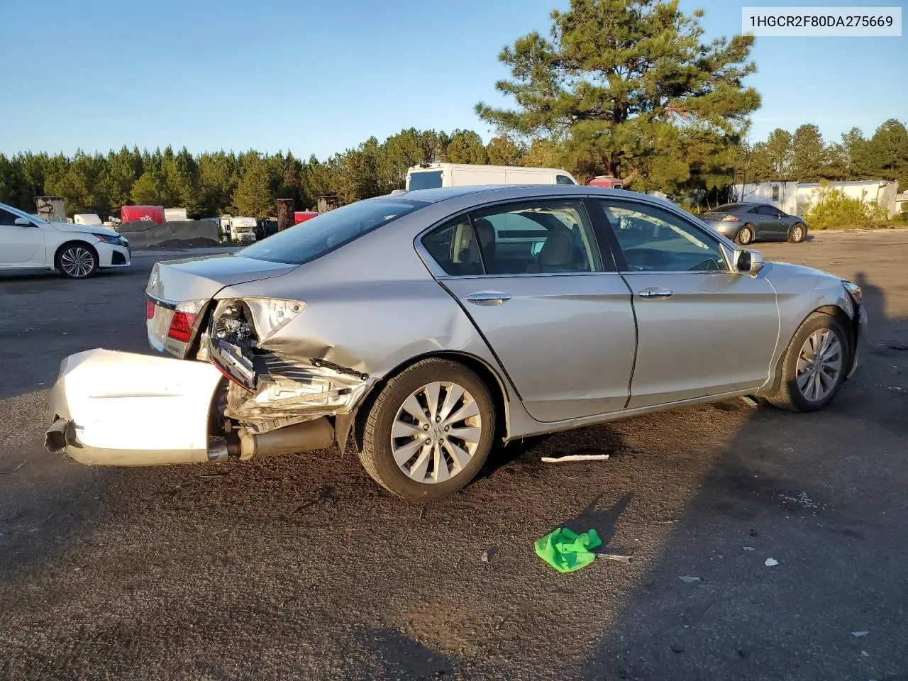 1HGCR2F80DA275669 2013 Honda Accord Exl