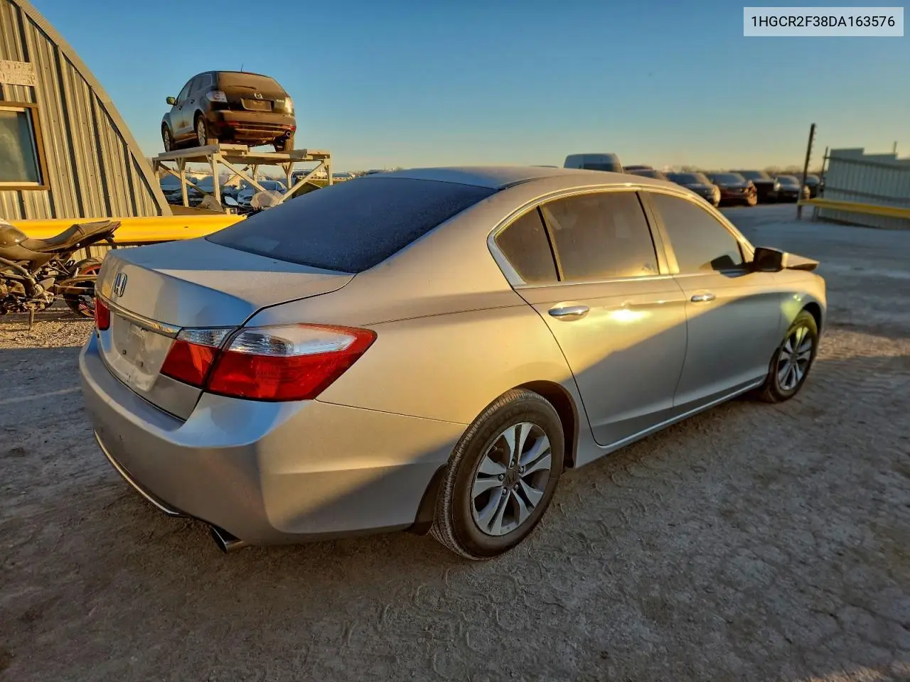 1HGCR2F38DA163576 2013 Honda Accord Lx