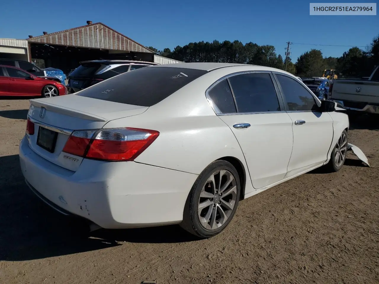 1HGCR2F51EA279964 2014 Honda Accord Sport