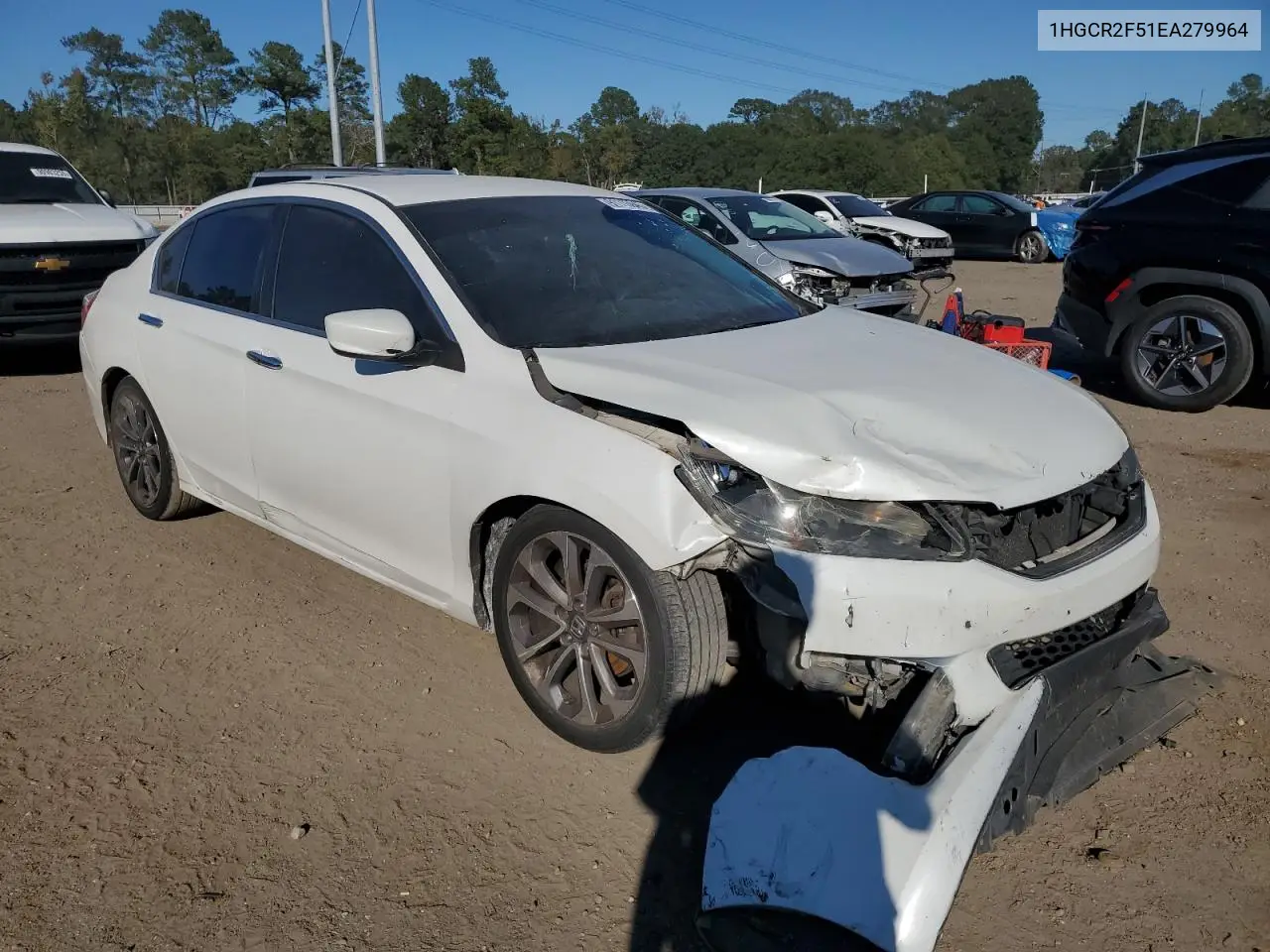 1HGCR2F51EA279964 2014 Honda Accord Sport