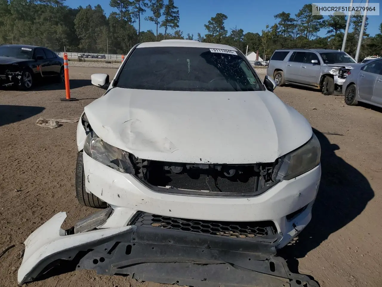1HGCR2F51EA279964 2014 Honda Accord Sport