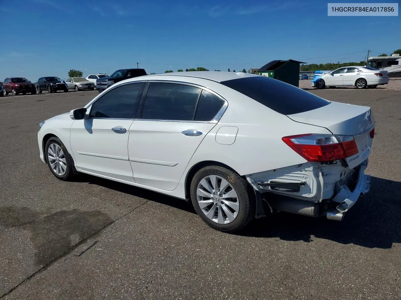 1HGCR3F84EA017856 2014 Honda Accord Exl