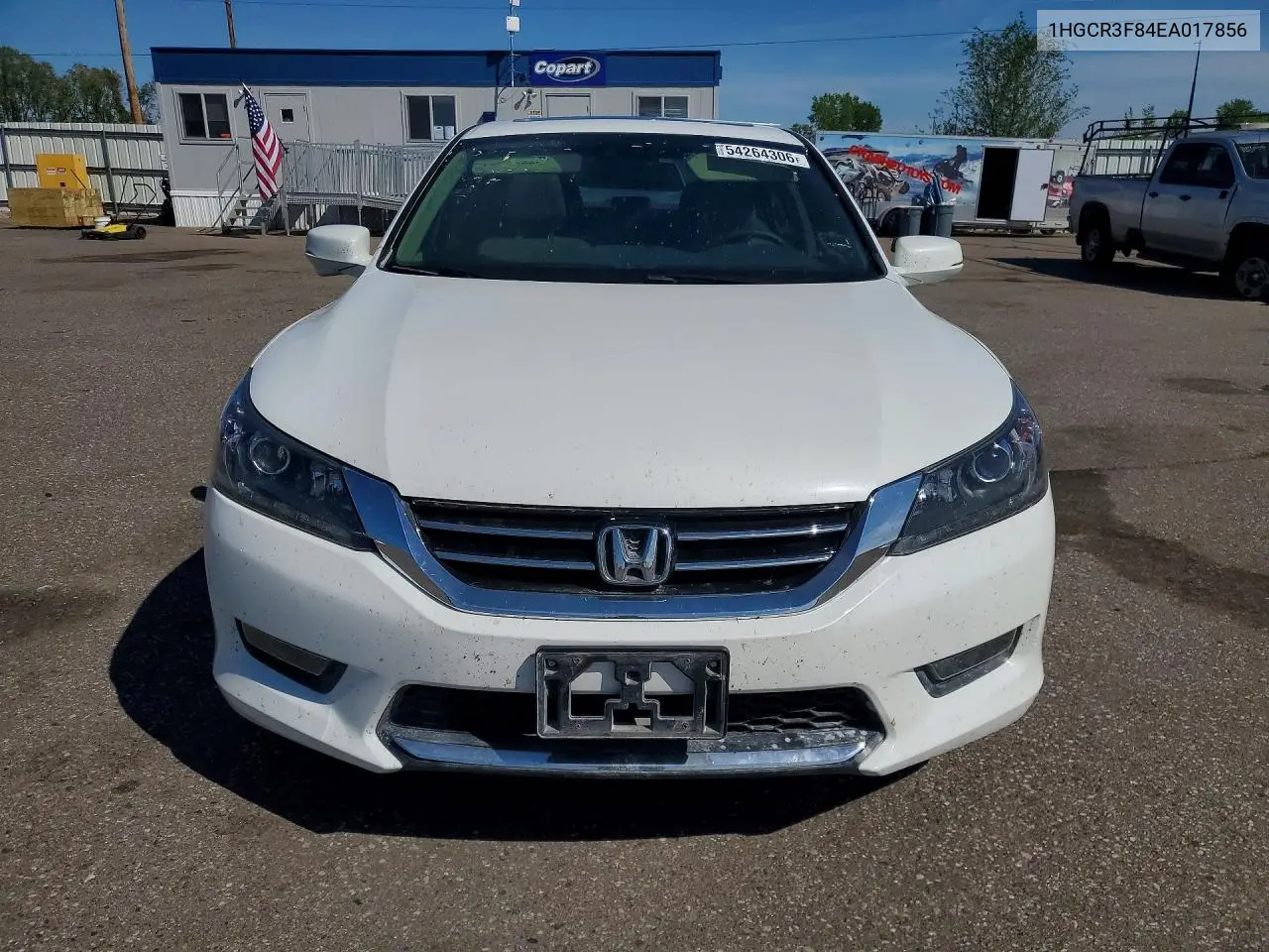 1HGCR3F84EA017856 2014 Honda Accord Exl