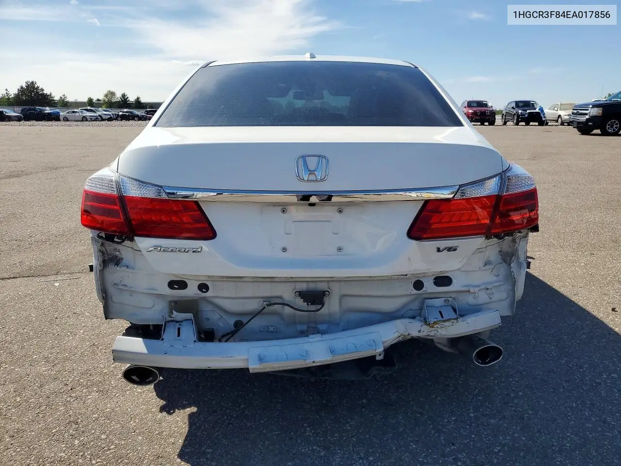 1HGCR3F84EA017856 2014 Honda Accord Exl