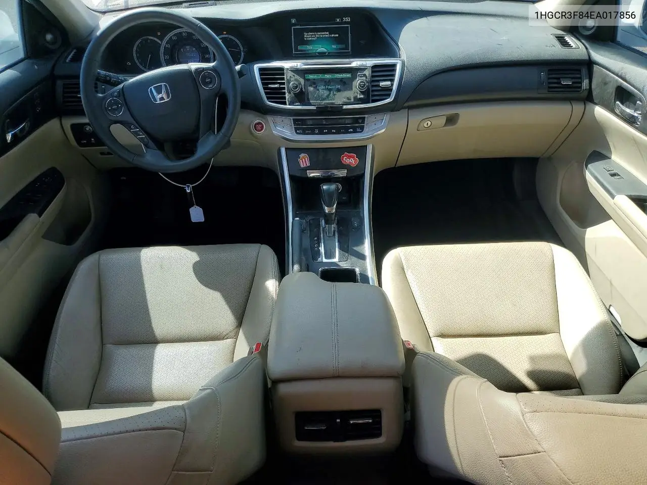 1HGCR3F84EA017856 2014 Honda Accord Exl
