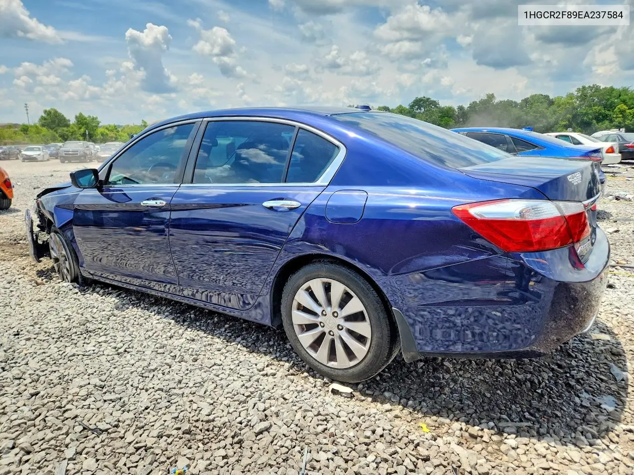 1HGCR2F89EA237584 2014 Honda Accord Exl