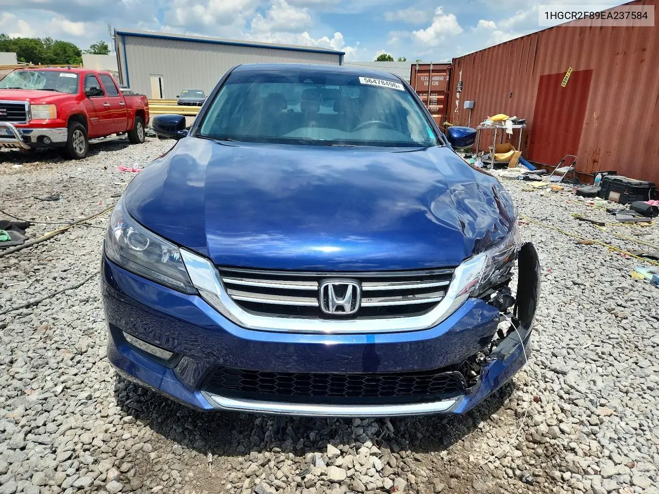 1HGCR2F89EA237584 2014 Honda Accord Exl