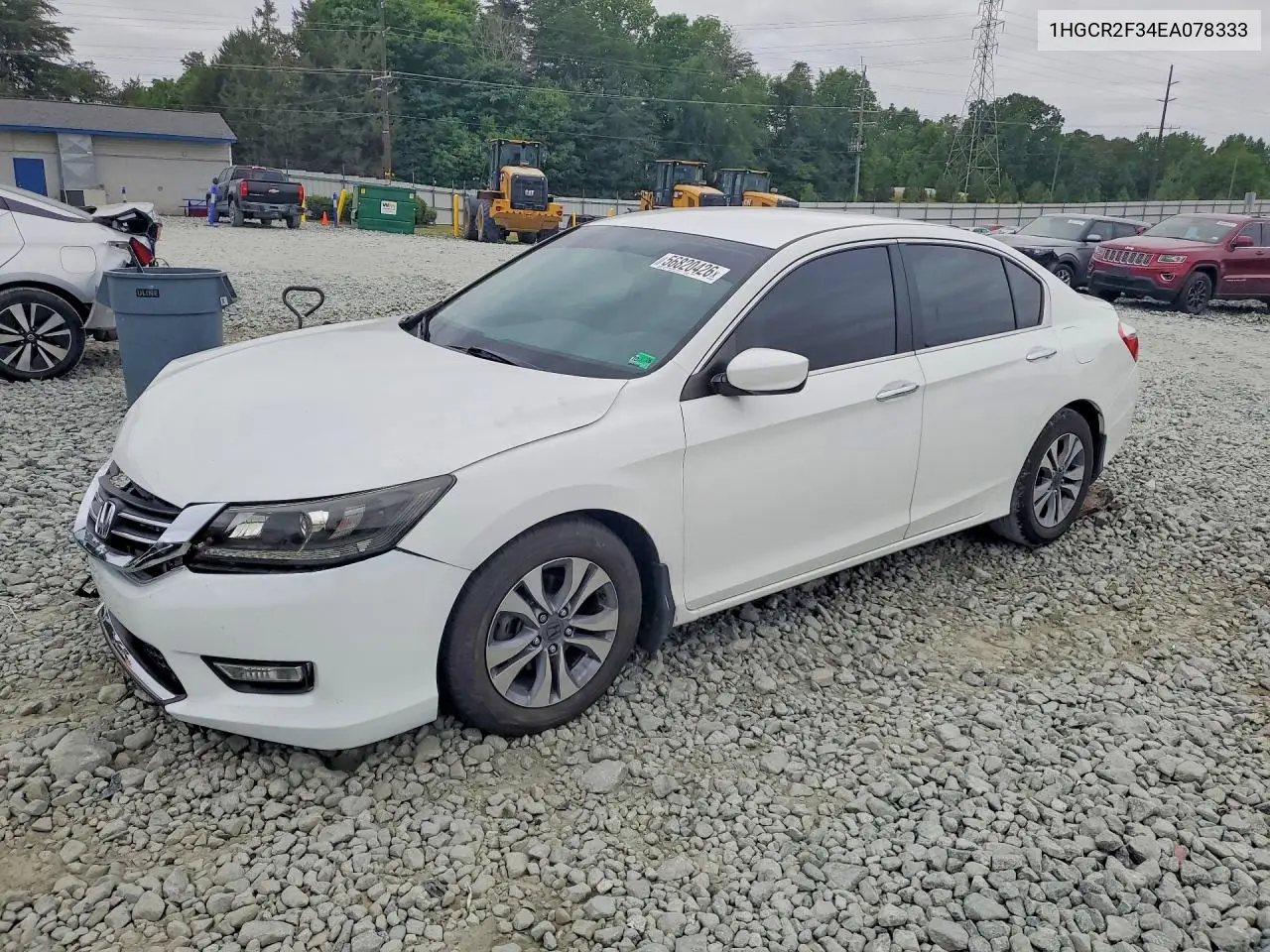 1HGCR2F34EA078333 2014 Honda Accord Lx