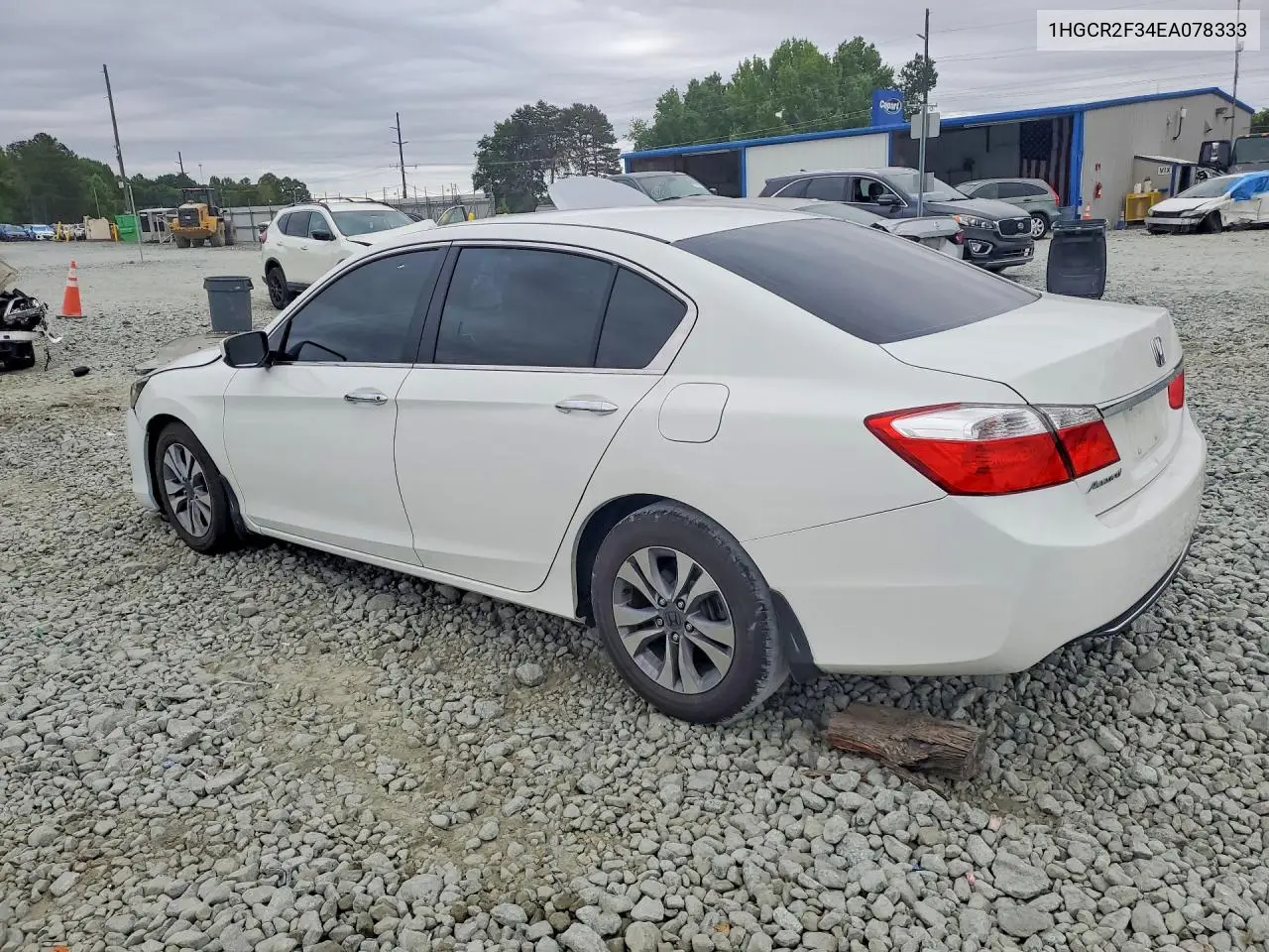 1HGCR2F34EA078333 2014 Honda Accord Lx