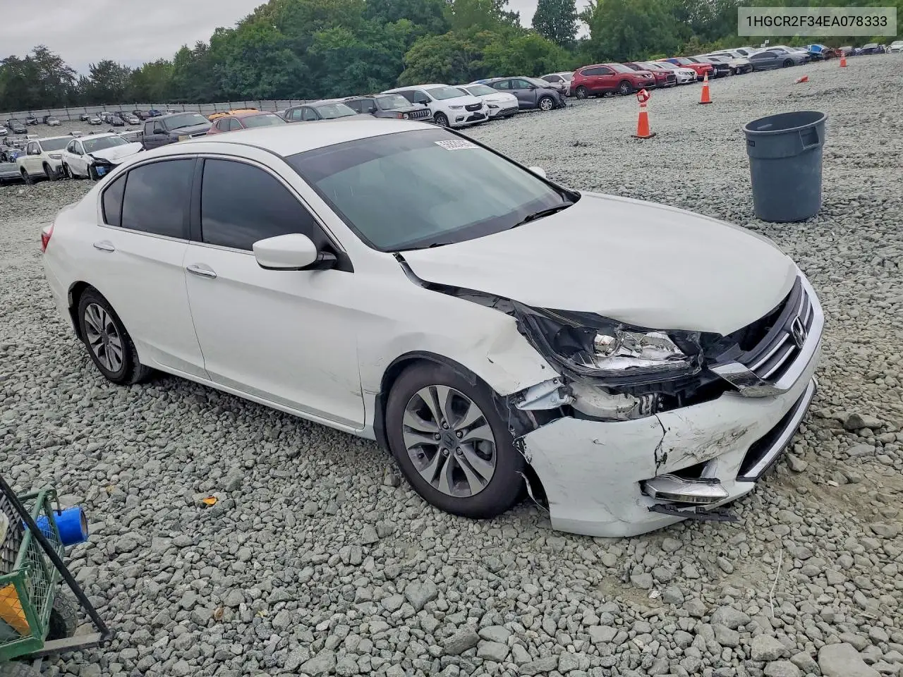 1HGCR2F34EA078333 2014 Honda Accord Lx
