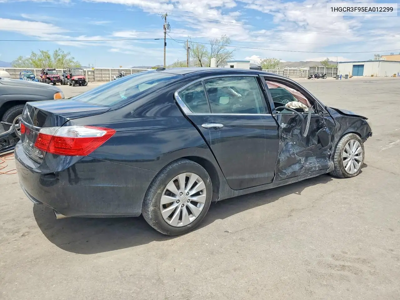 2014 Honda Accord Touring VIN: 1HGCR3F95EA012299 Lot: 57592746