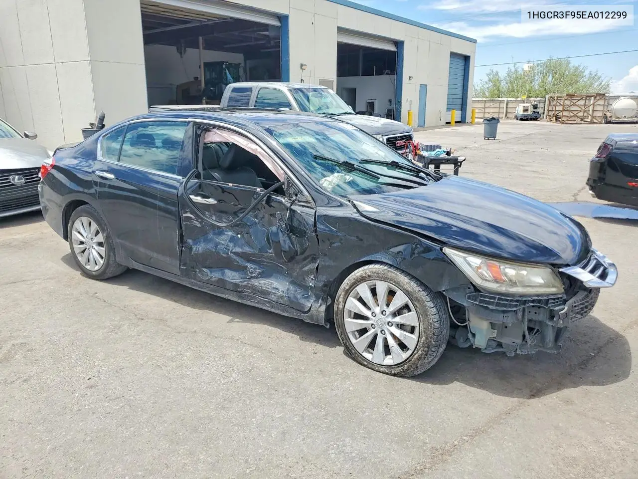 2014 Honda Accord Touring VIN: 1HGCR3F95EA012299 Lot: 57592746