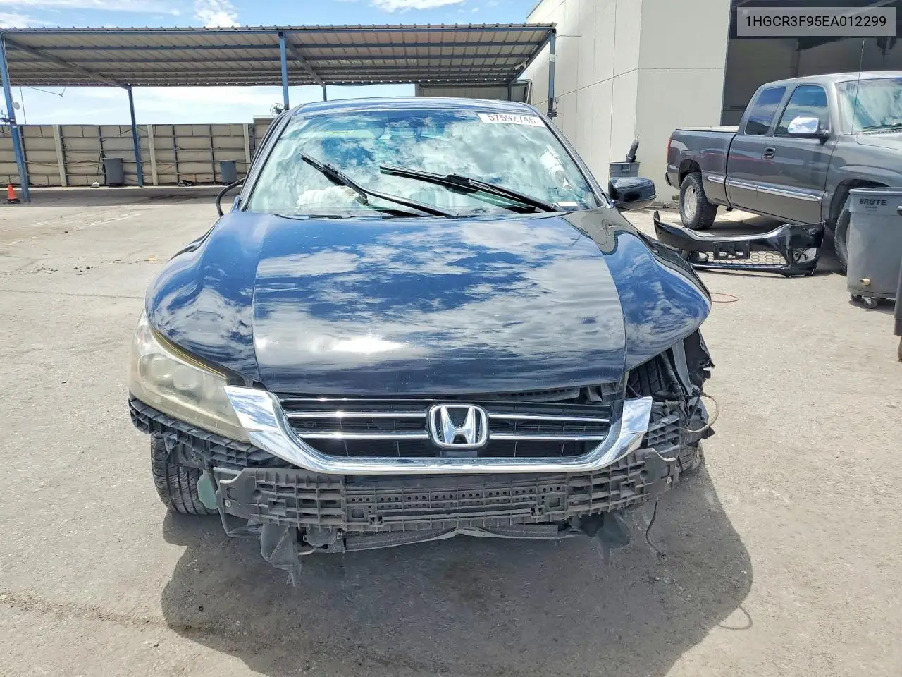 2014 Honda Accord Touring VIN: 1HGCR3F95EA012299 Lot: 57592746