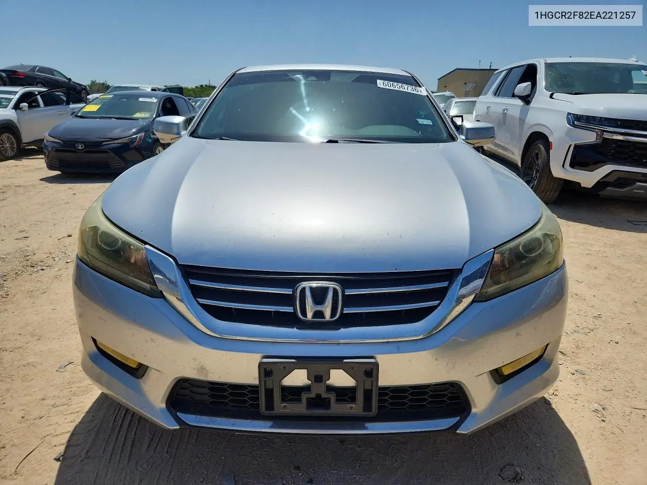 2014 Honda Accord Exl VIN: 1HGCR2F82EA221257 Lot: 60656736