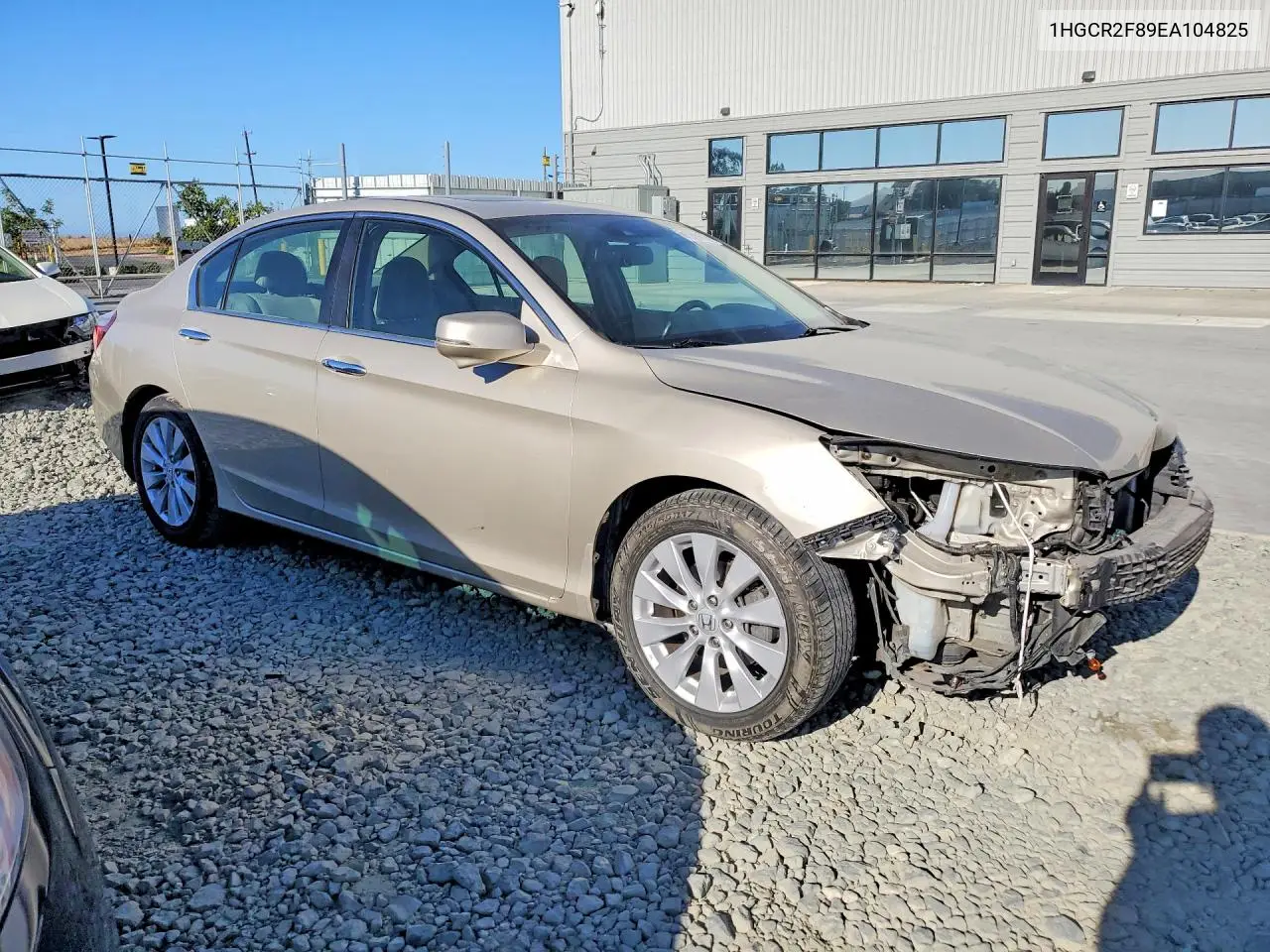 2014 Honda Accord Exl VIN: 1HGCR2F89EA104825 Lot: 61056456