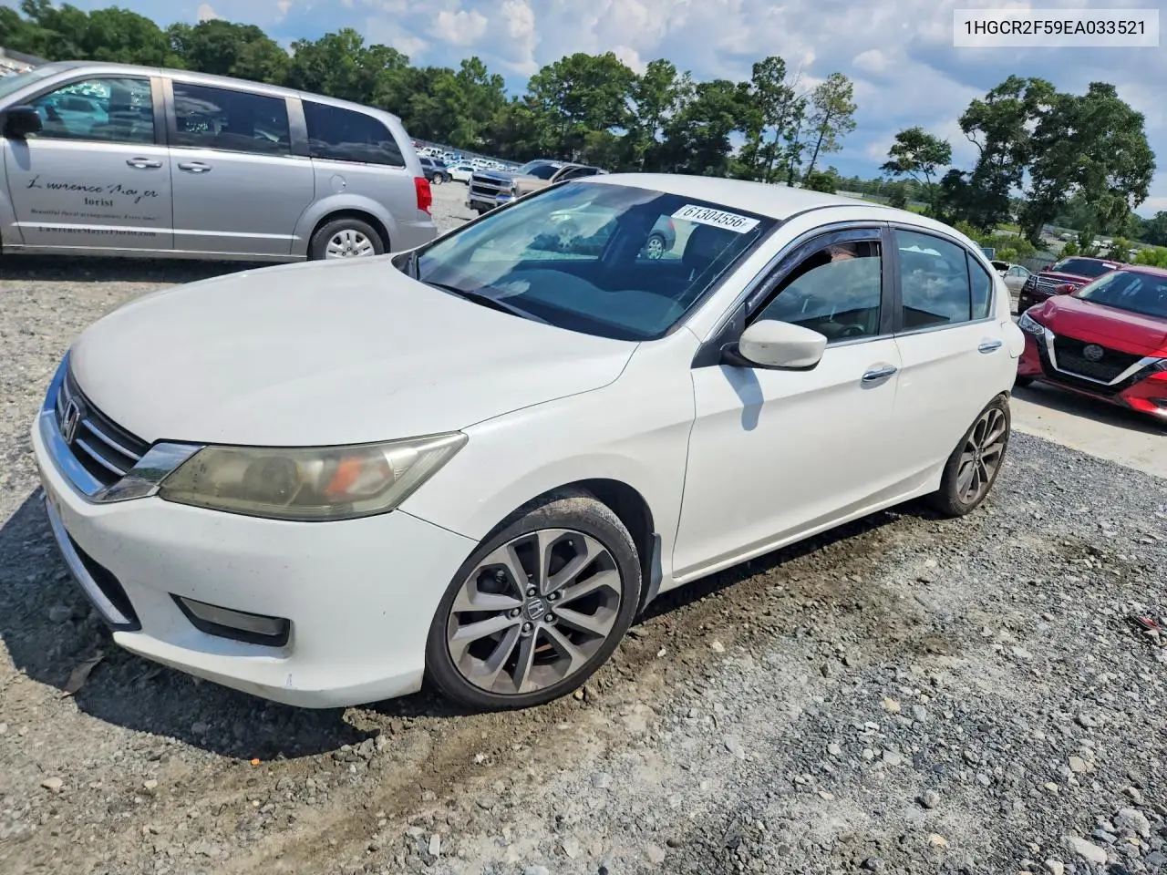 2014 Honda Accord Sport VIN: 1HGCR2F59EA033521 Lot: 61304556