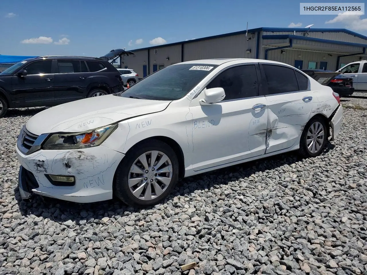 2014 Honda Accord Exl VIN: 1HGCR2F85EA112565 Lot: 61318306