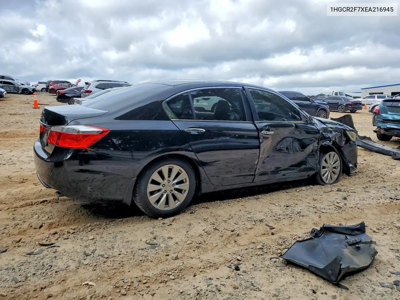 2014 Honda Accord Ex VIN: 1HGCR2F7XEA216945 Lot: 61929996