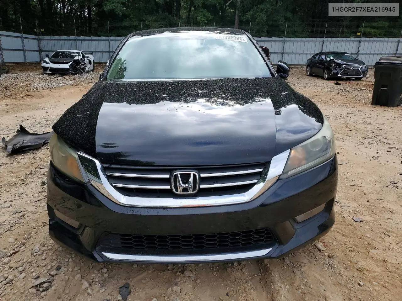 2014 Honda Accord Ex VIN: 1HGCR2F7XEA216945 Lot: 61929996
